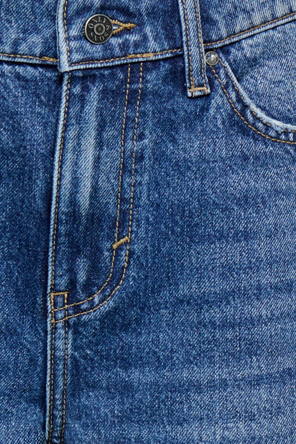 OSJREMI wide leg jeans - Dark Blue Denim
