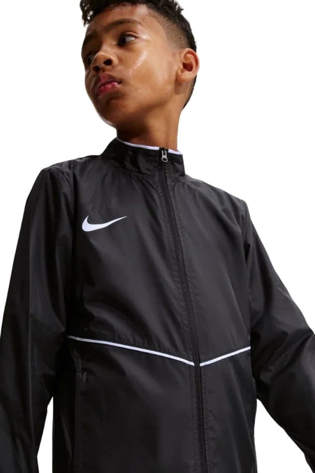 Park veste de pluie - Black + White