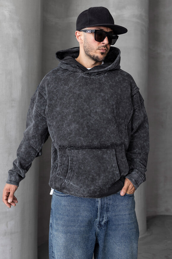 Sweatshirt à capuchon - Anthracite