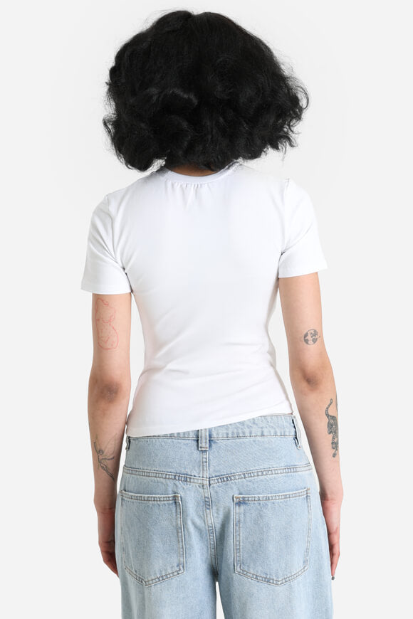 Crop T-Shirt - Bright White