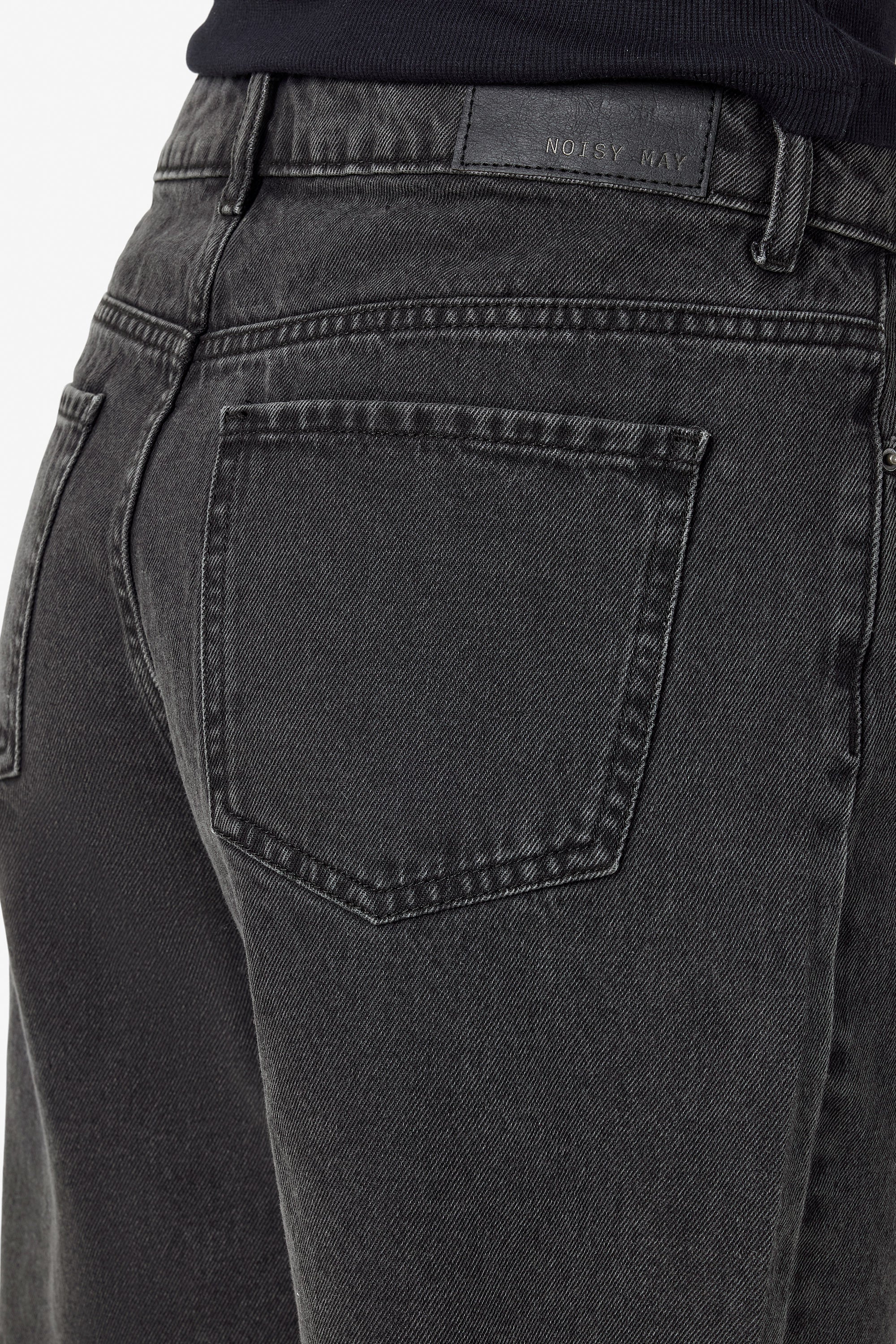 NMHOLLA Jeansshorts - Black