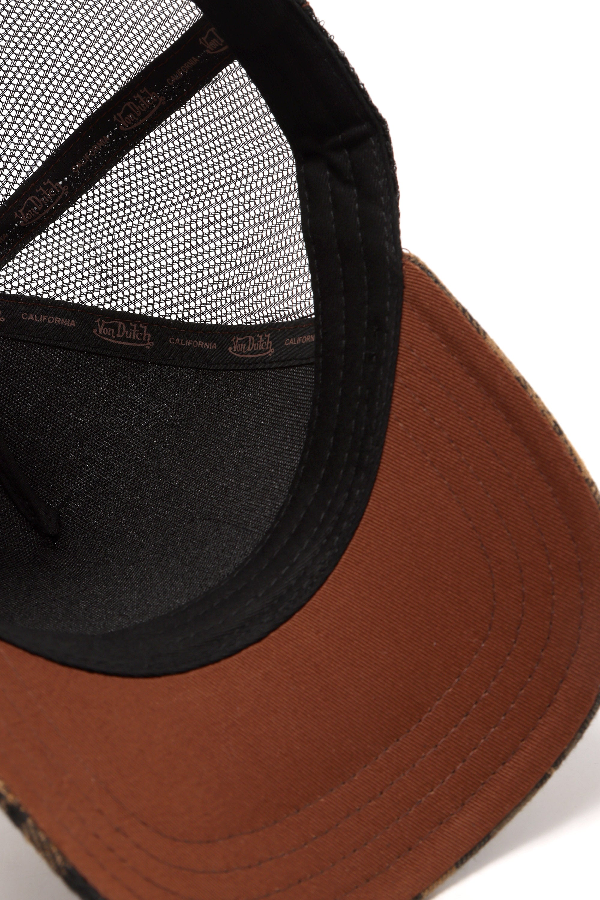 Cappellino trucker / snapback - Brown + Black