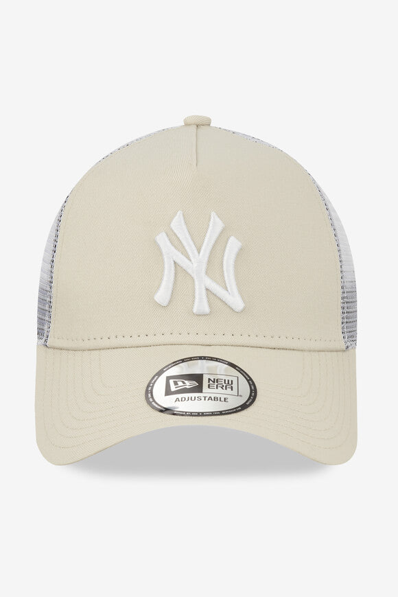 Trucker Cap / Snapback - Stone + White