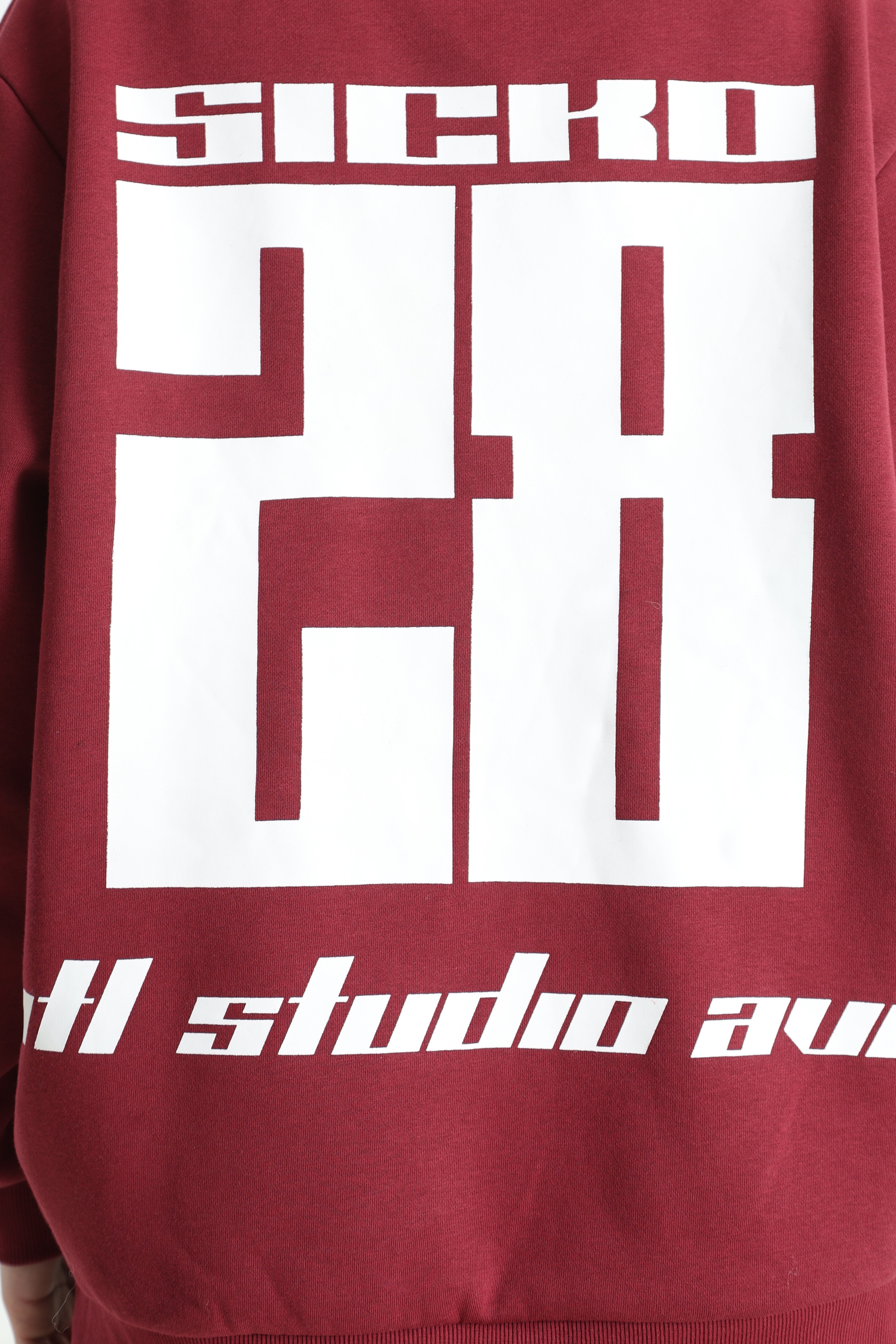 Sweatshirt - Rouge Bordeaux