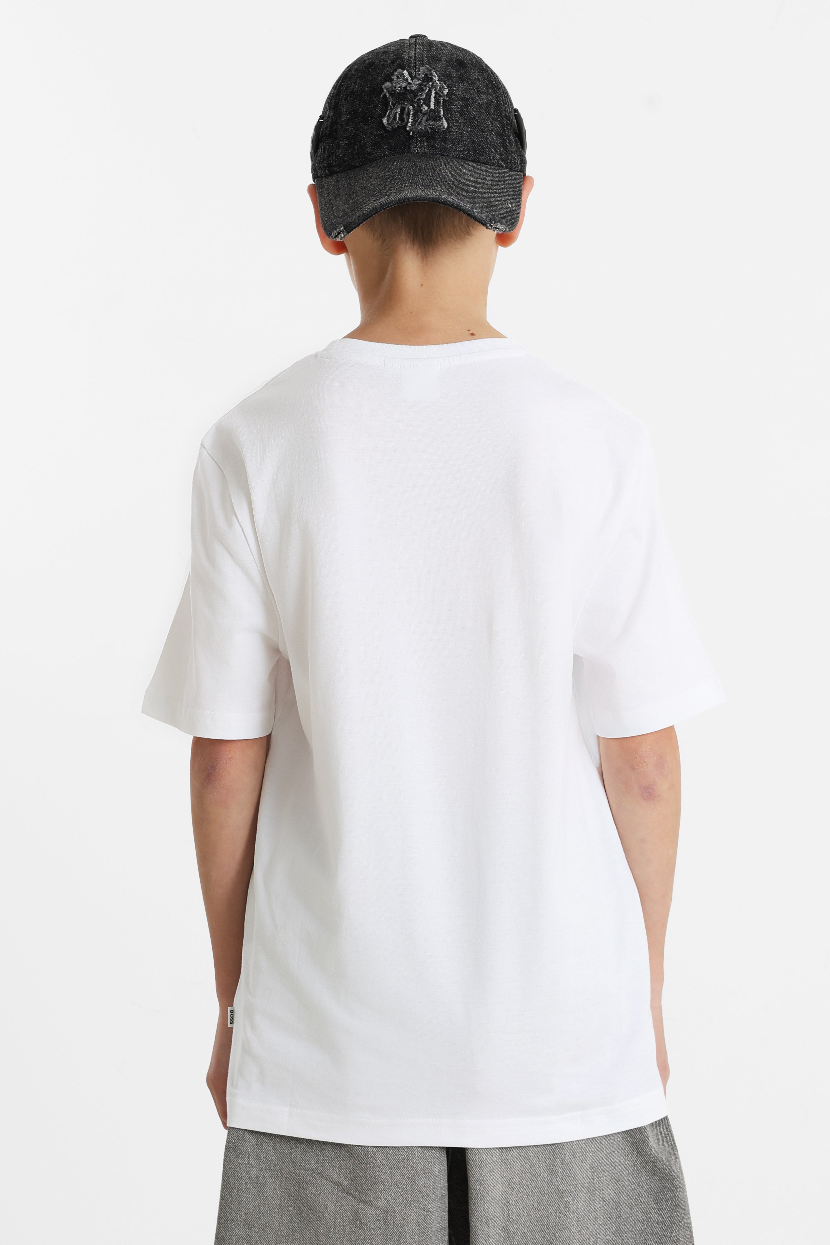 T-Shirt - White + Black