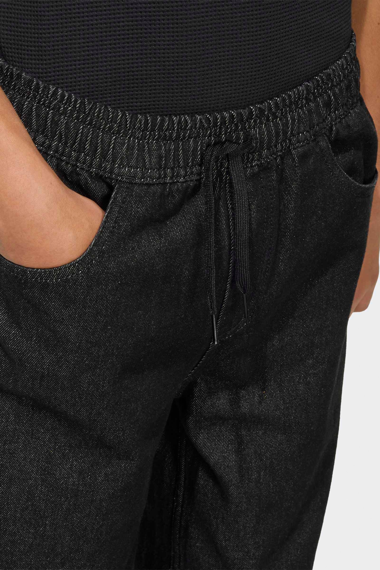 Jeans Trainingshose - Black Denim
