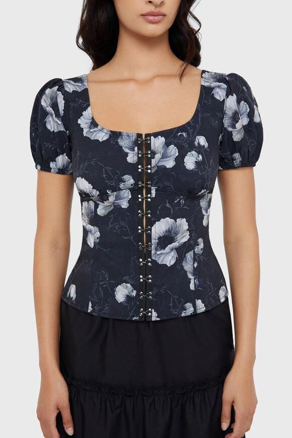 Camicetta Lupina - Nero