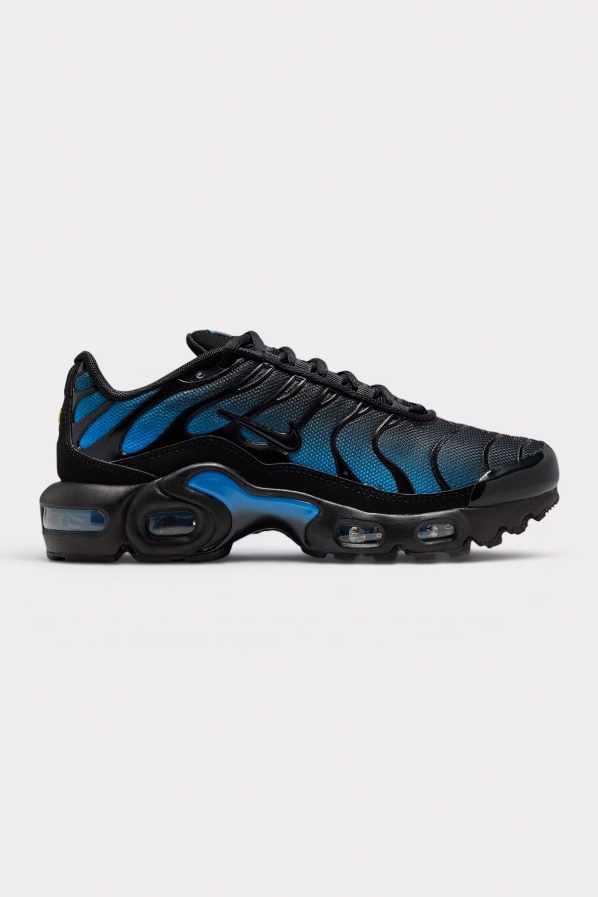 Air Max Plus Sneaker - Black + Blue Crystal