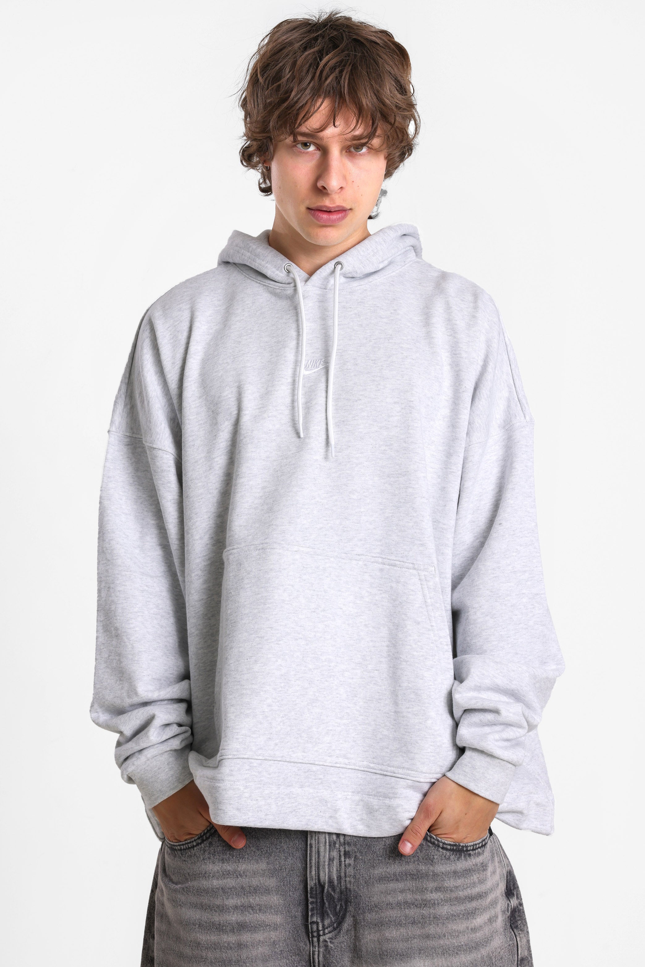 Sportswear Club Oversize Kapuzensweatshirt - Birch Heather