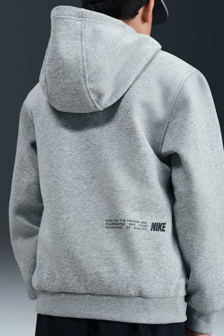 Sportswear Club Fleece sweatshirt à capuchon - Dark Grey Heather