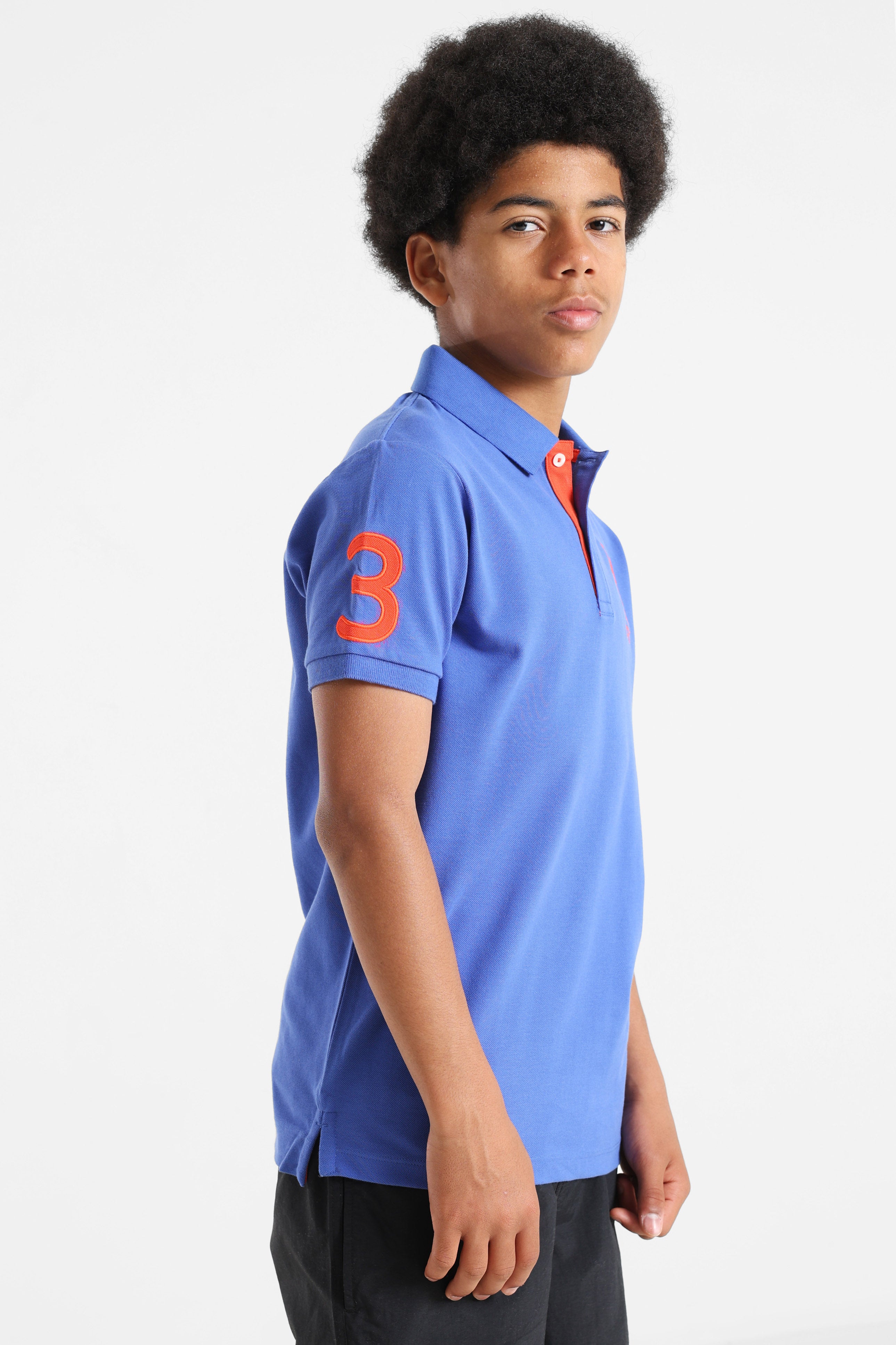 Fluo Poloshirt - Royal Blue