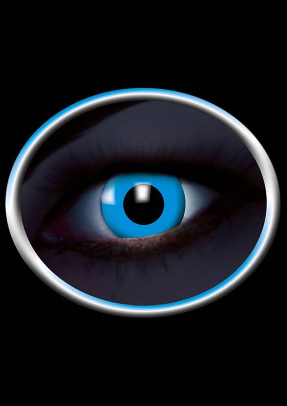 Lentilles UV - Flash Bleu