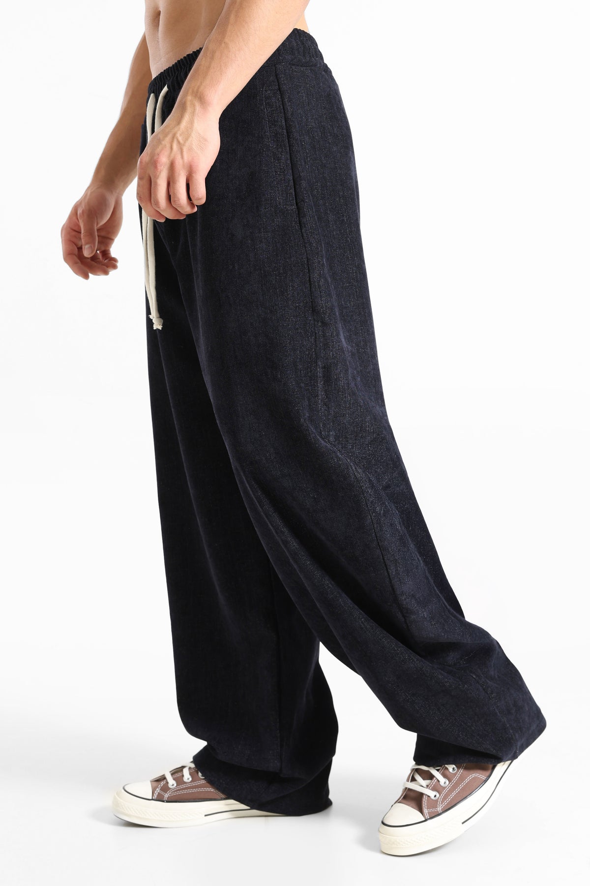 Pantalon en tissu - Blue Denim