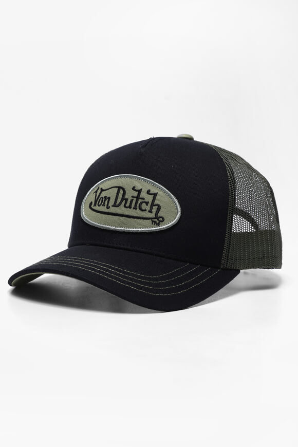 Trucker Cap / Snapback - Black + Olive