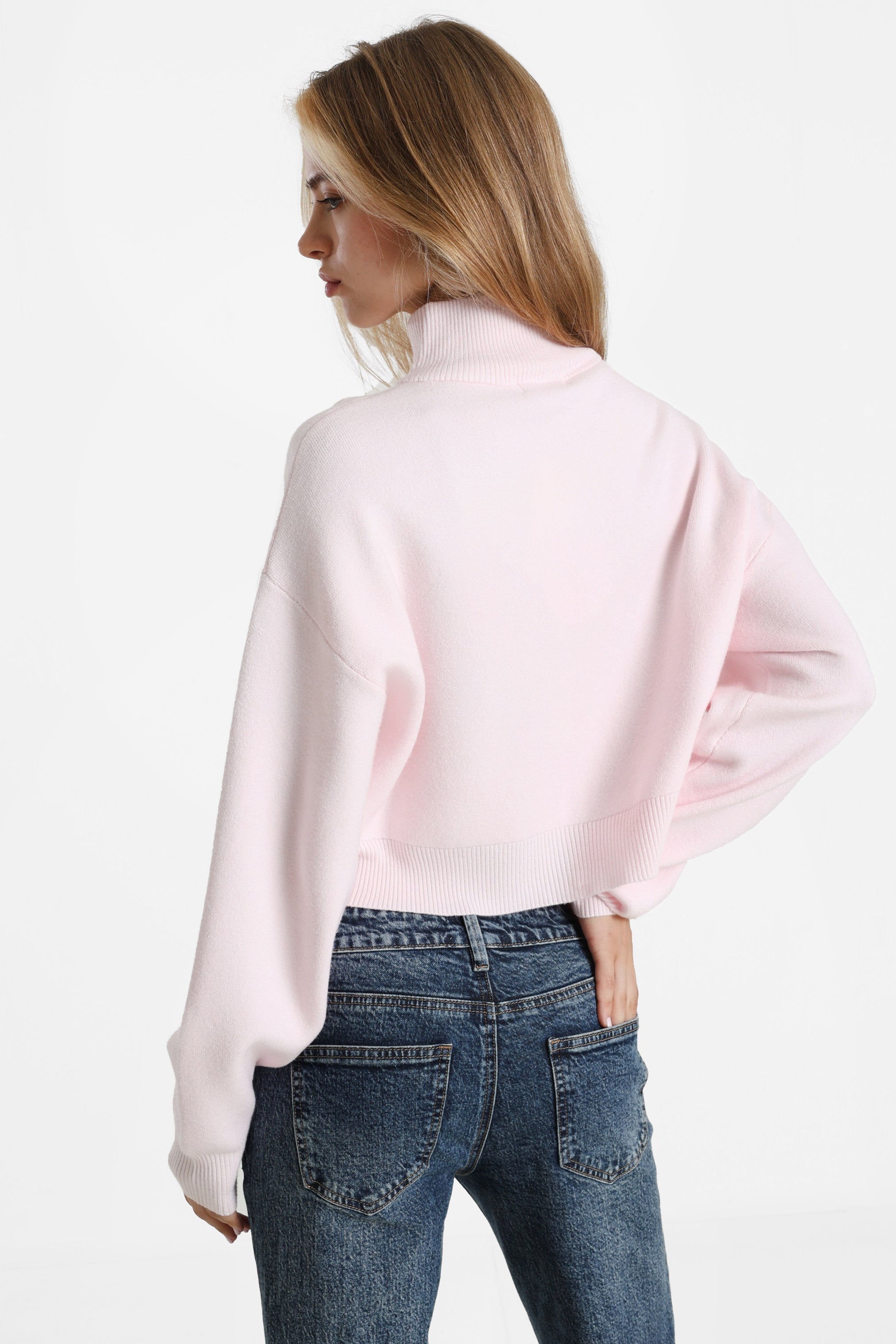 Giacca in maglia - Rosa