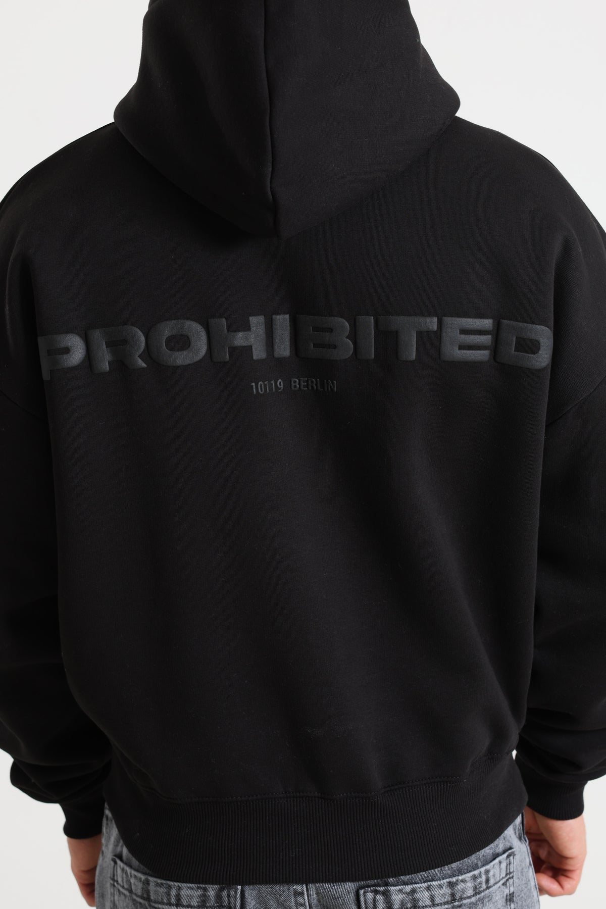 10119 Kapuzensweatshirt - Black