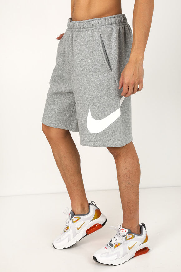 Sportswear Club Graphic Sweatshorts - Grey Heather