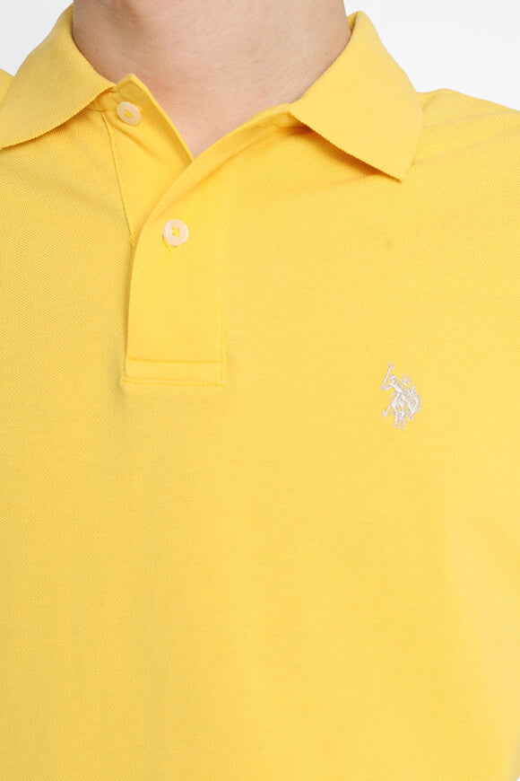 King polo shirt - mustard