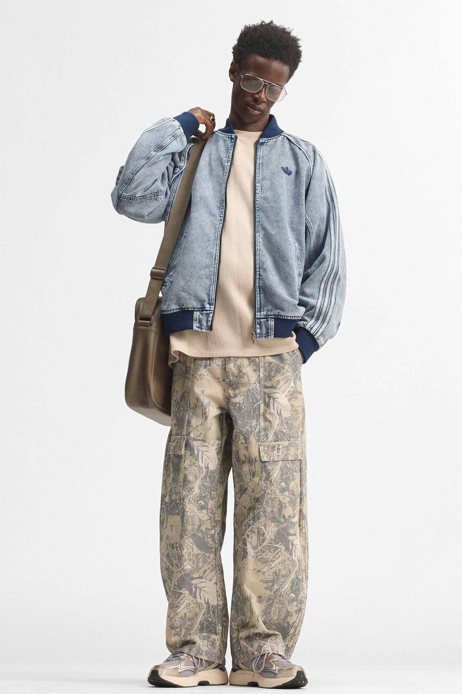 Veste ample en jean - Light Indigo