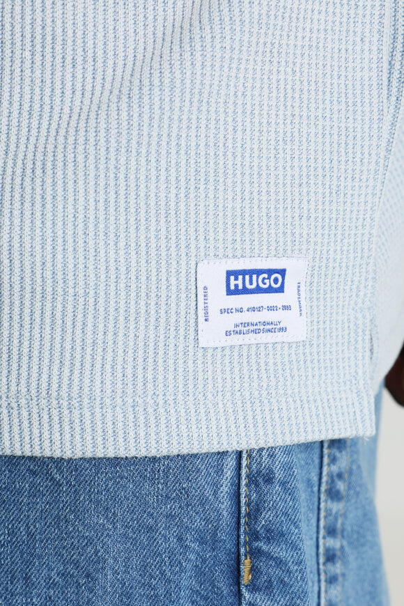 T-Shirt en tissu structuré - Open Blue