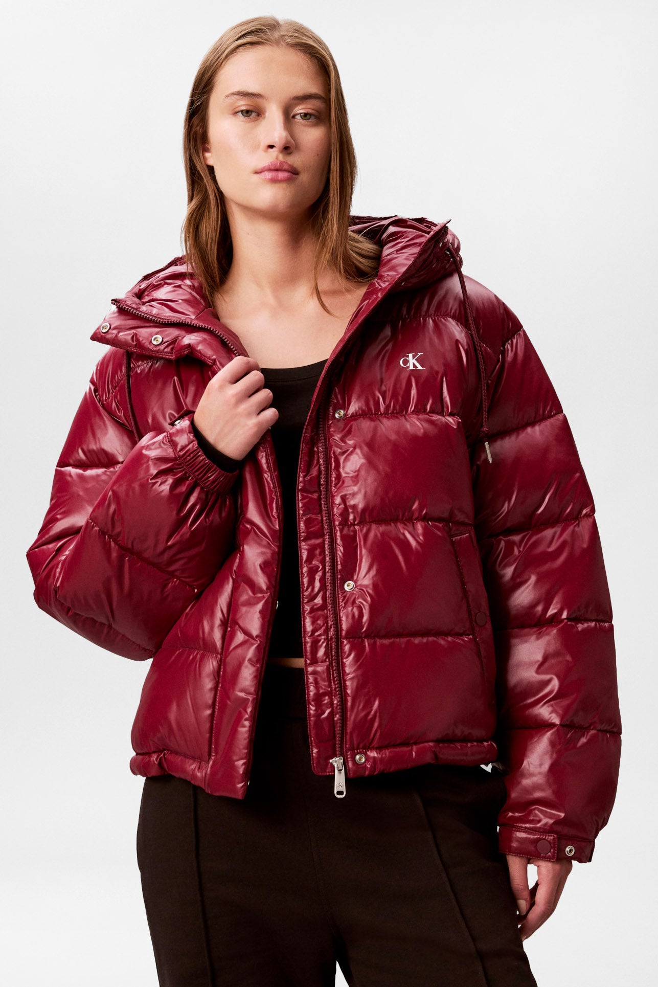 Pufferjacke - Tawny Port