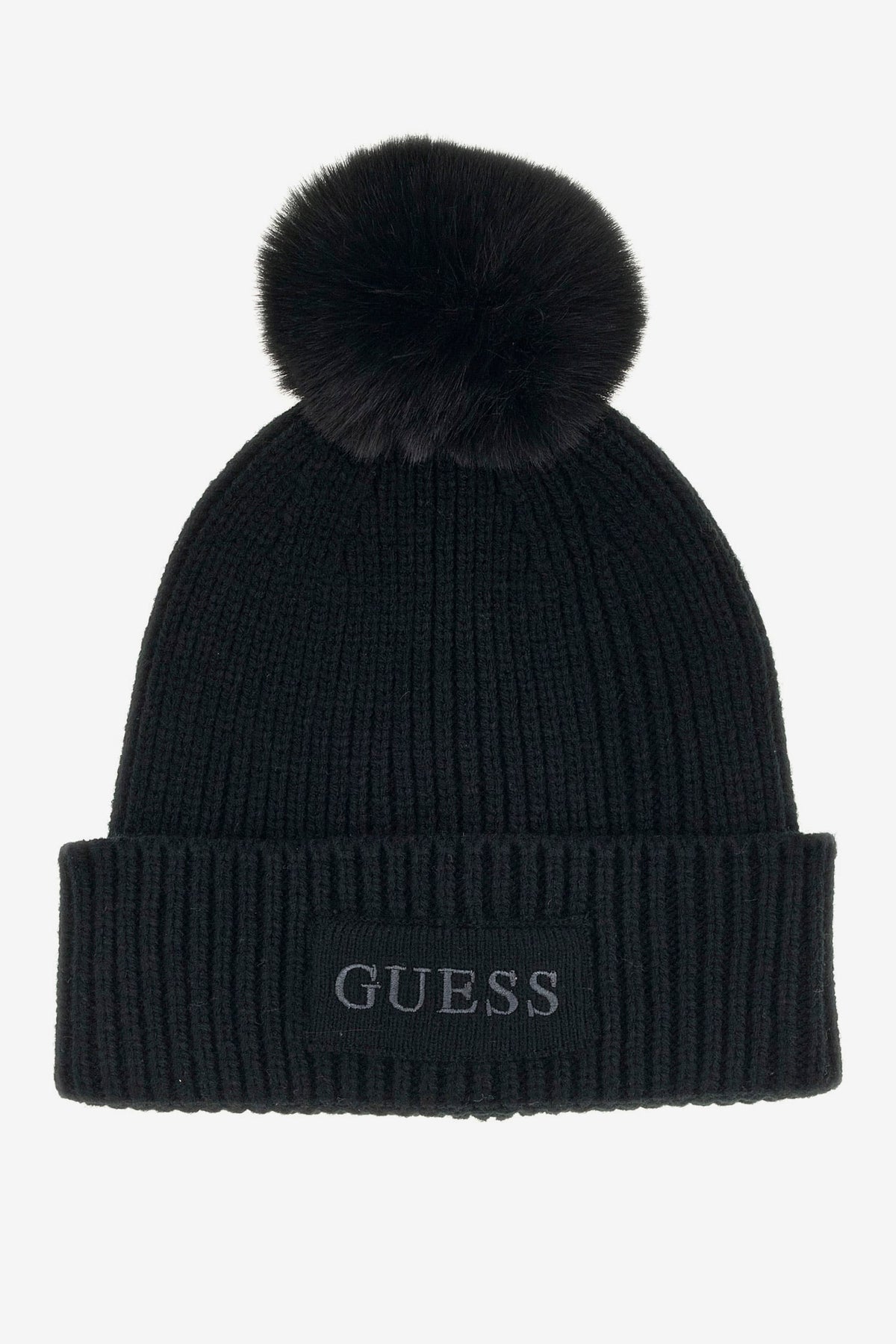 Cappello con pon pon - Black