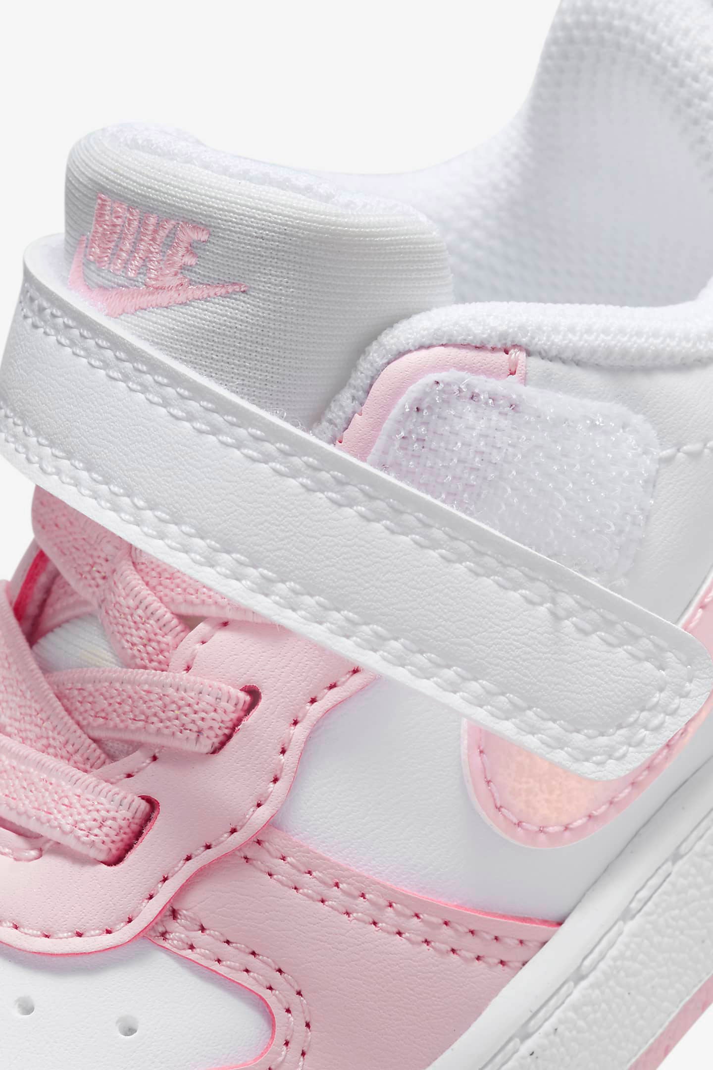 Sneakers Court Borough Recraft per bebè - Pink Foam + White