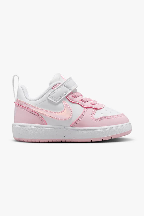 Sneaker Court Borough Recraft Bambino - Rosa Foam + Bianco
