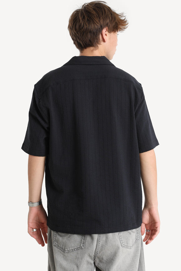 ONSMALES strukturiertes Poloshirt - Black