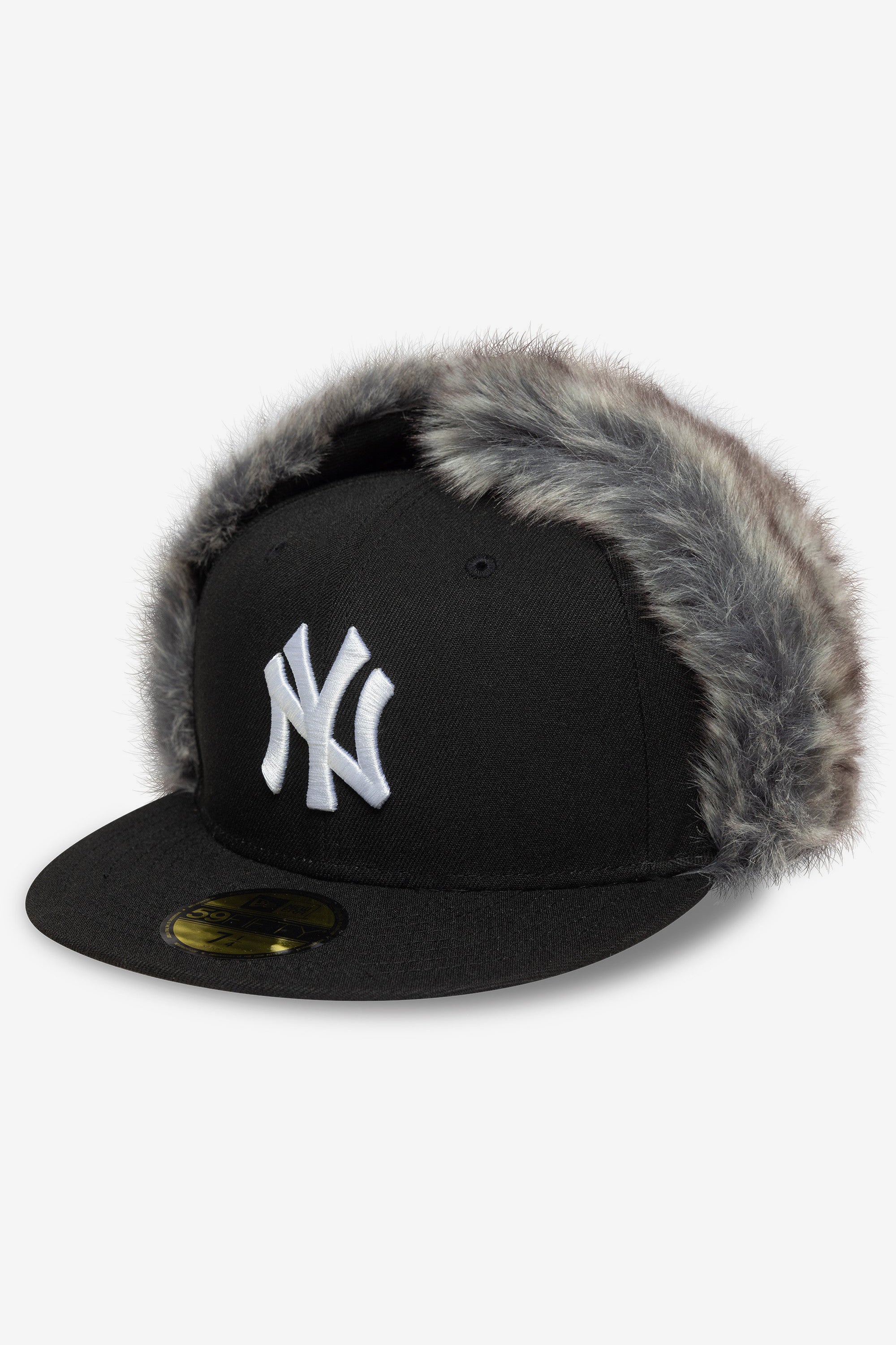 Gefütterte Trapper Cap - Black