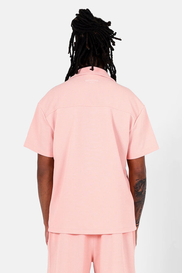 Seersucker shirt - Salmon
