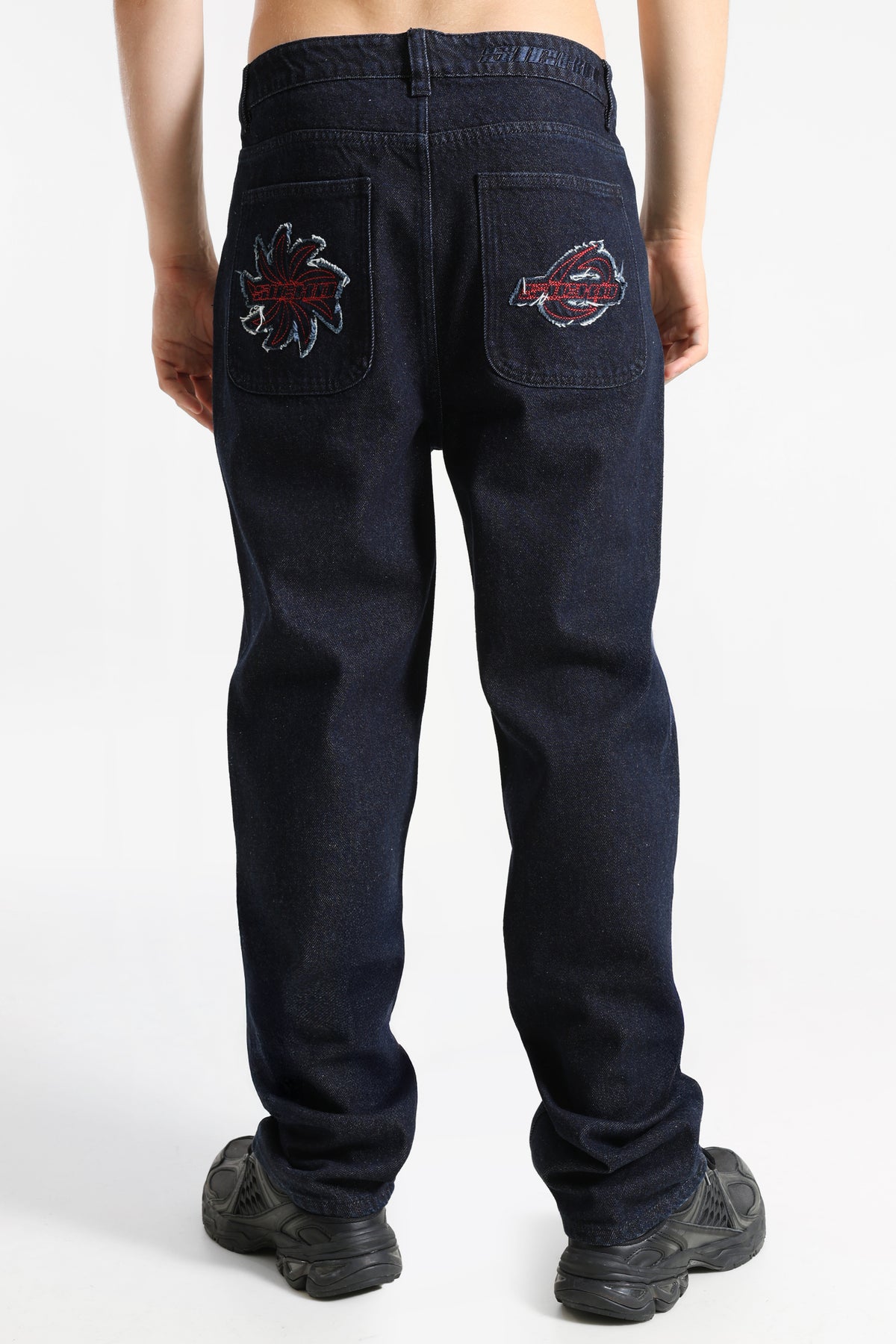 Baggy Fit Jeans - Dunkelblau