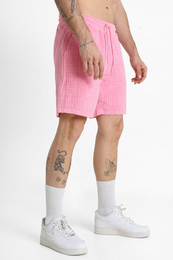 Frottee Shorts - Pink