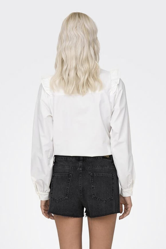 Denim shorts - Washed Black