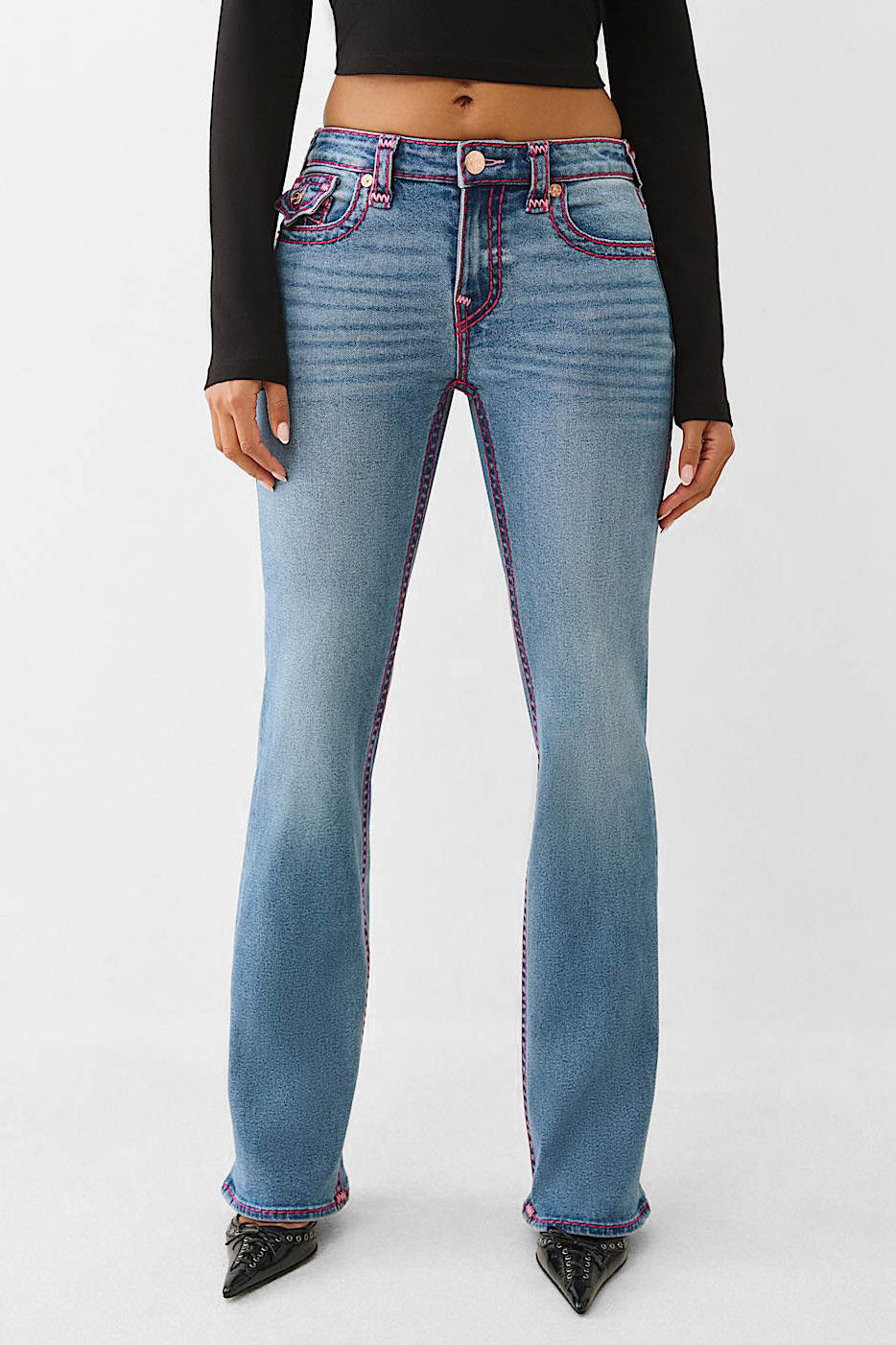BECCA Bootcut Jeans - Crystal Flash