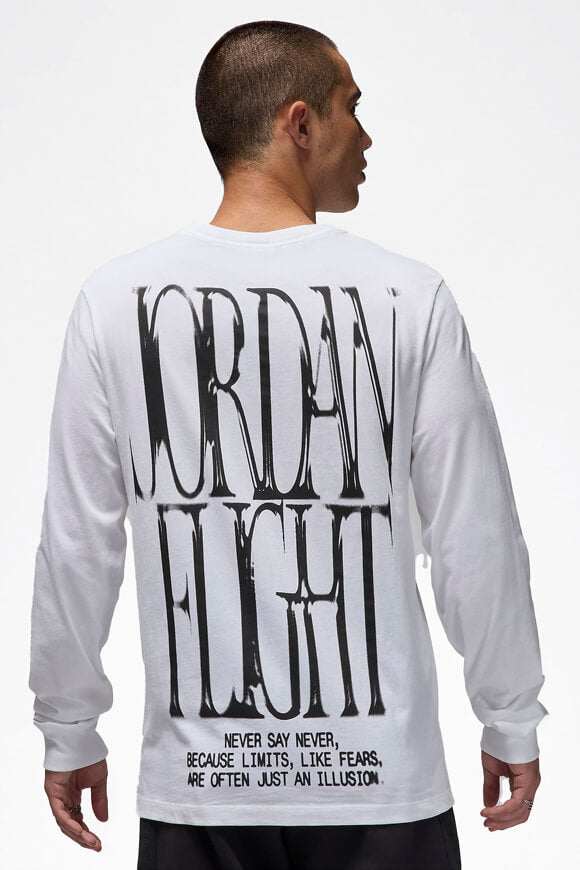 Langarmshirt - White