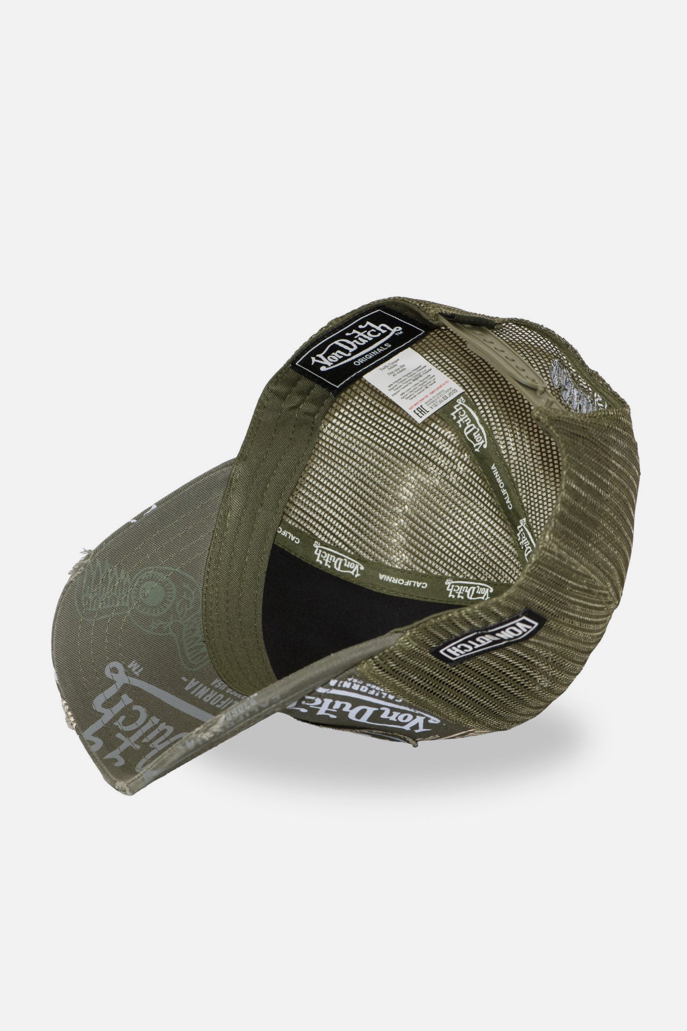 Casquette trucker / snapback - Olive