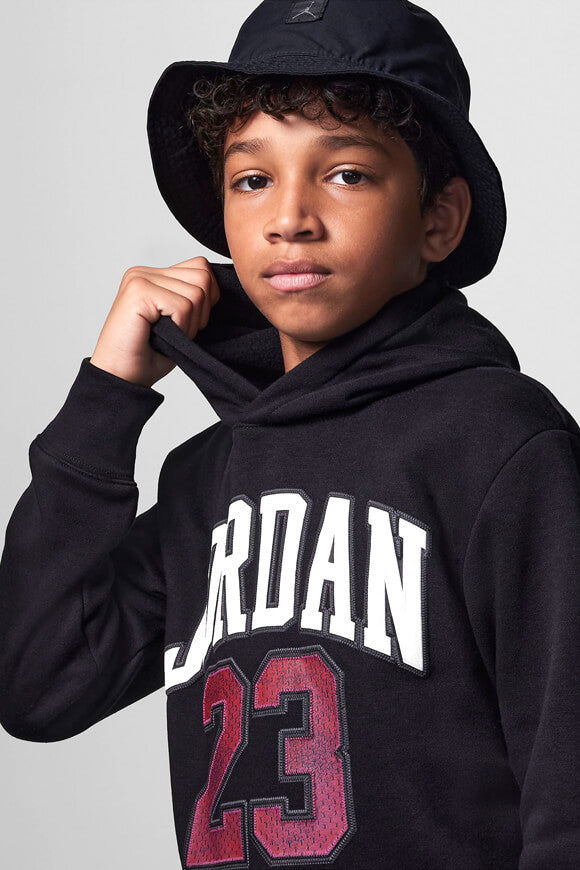 Kapuzensweatshirt - Schwarz