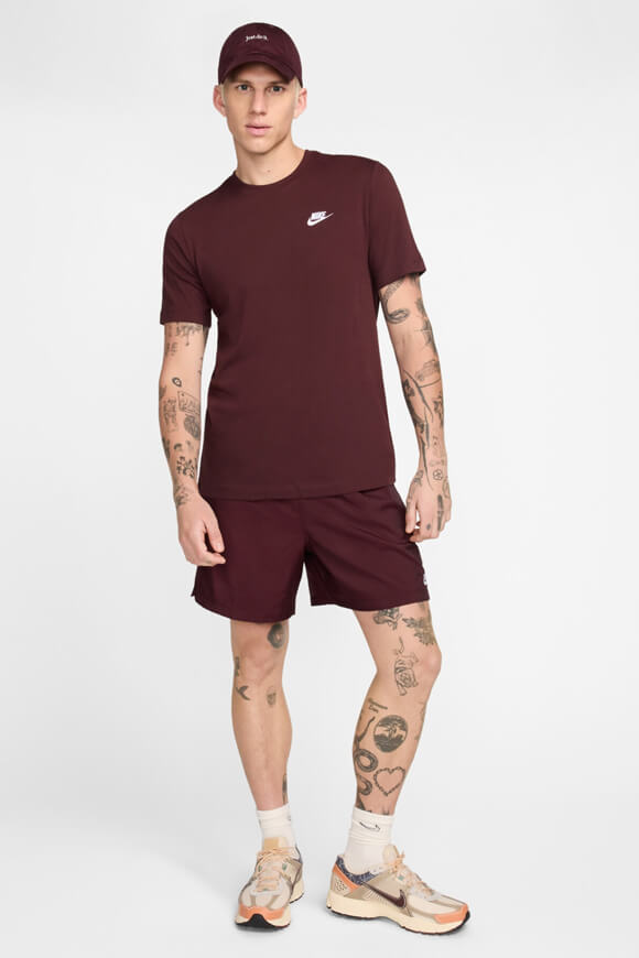 T-shirt Sportswear Club - Burgundy Crush