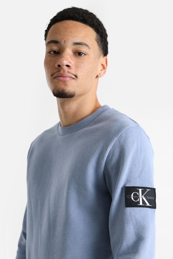 Langarmshirt mit Waffelstruktur - Tempest