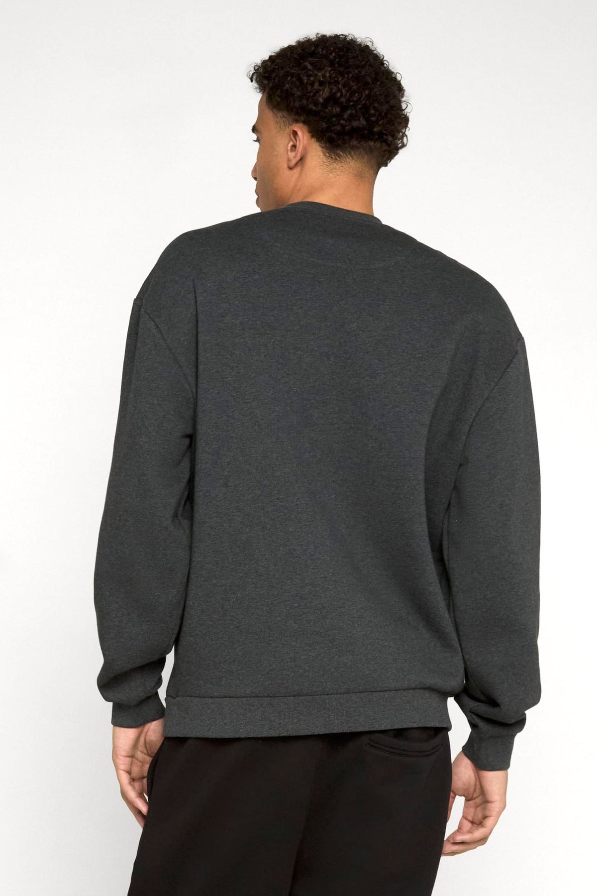 Fluffy Sweatshirt - Charcoal Heather