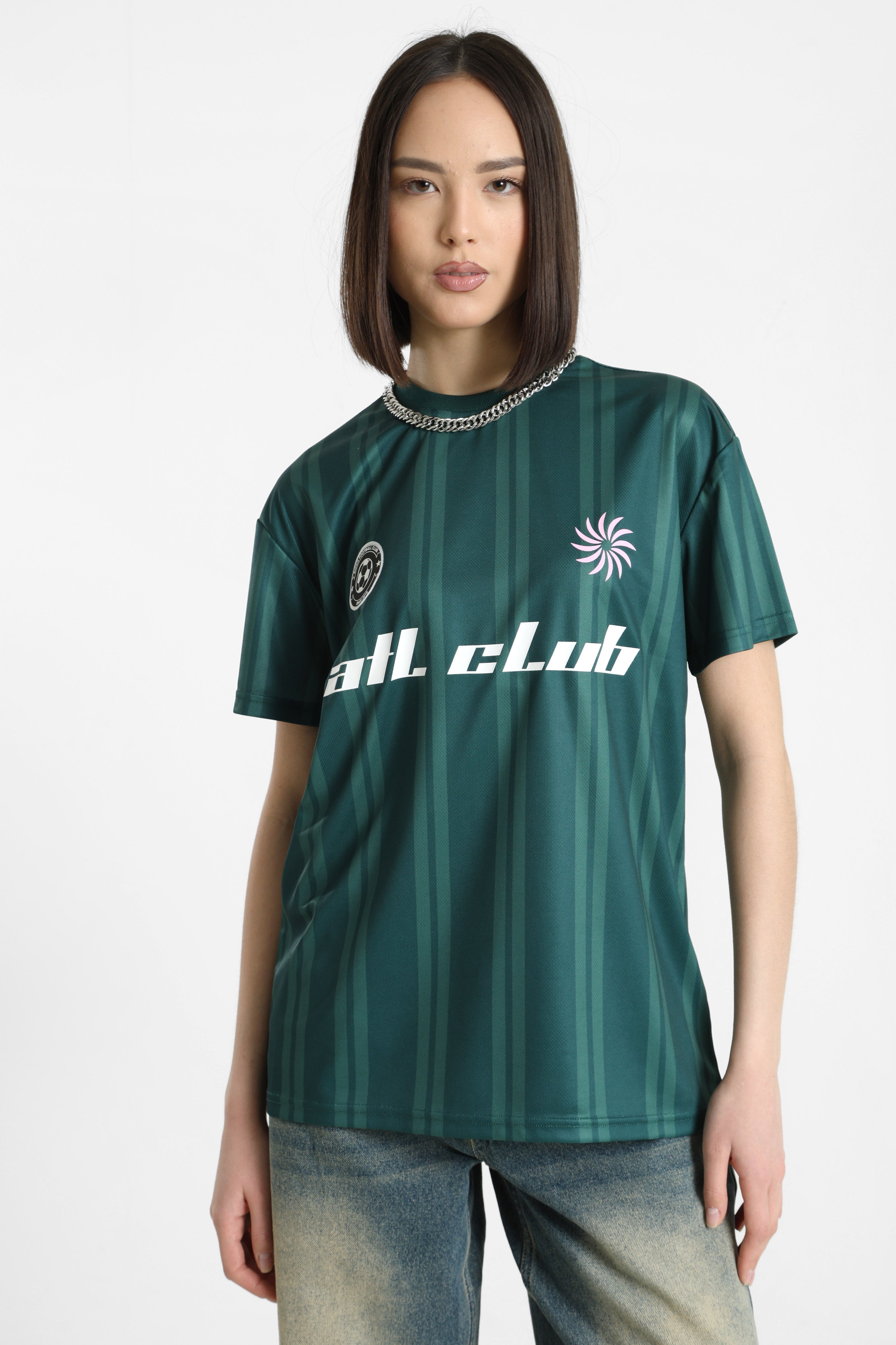 Oversize T-Shirt - Grün