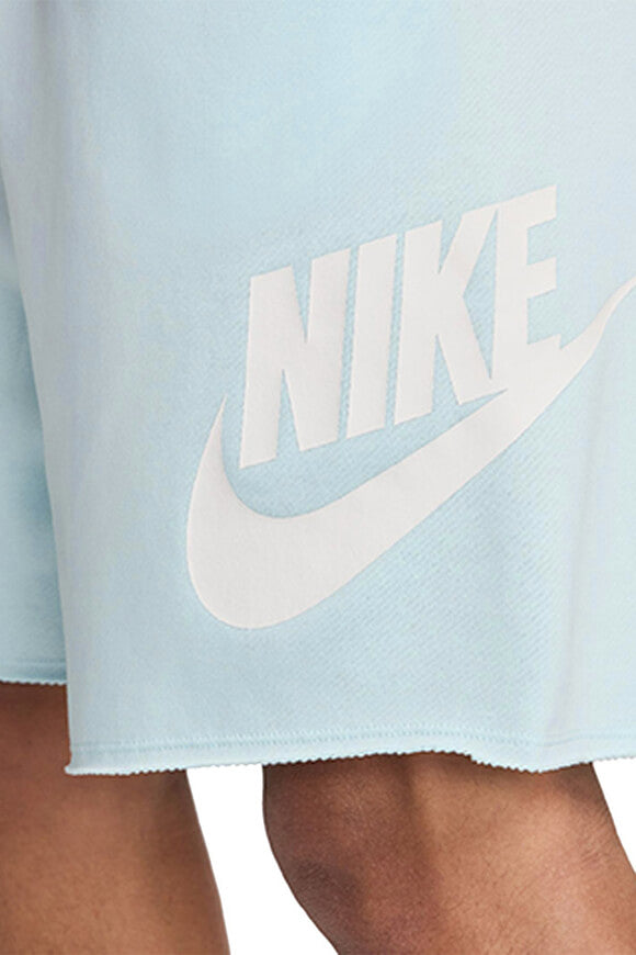 Club Alumni Sweatshorts - Glacier Blue + White