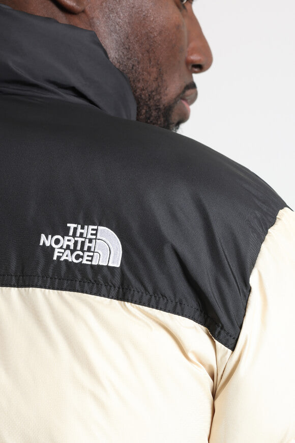 Pufferjacke - Gravel + Black