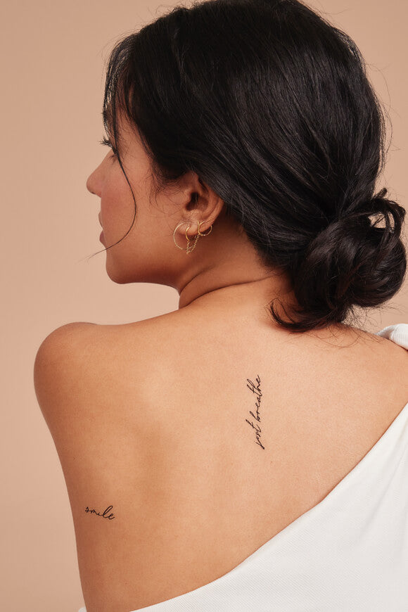 Self Love tattoos éphémères - Black