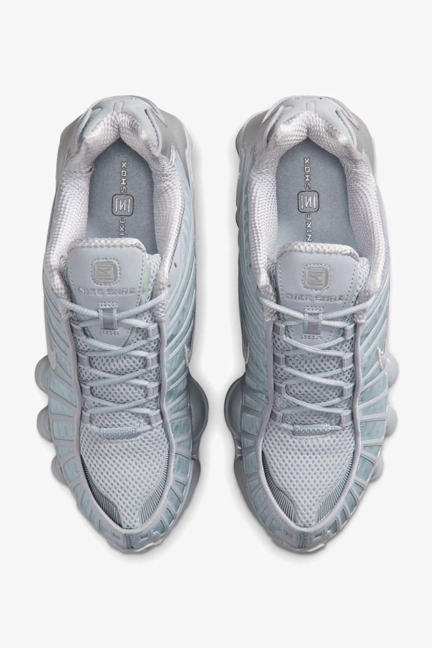 Shox TL sneakers - Wolf Grey + Metallic Silver