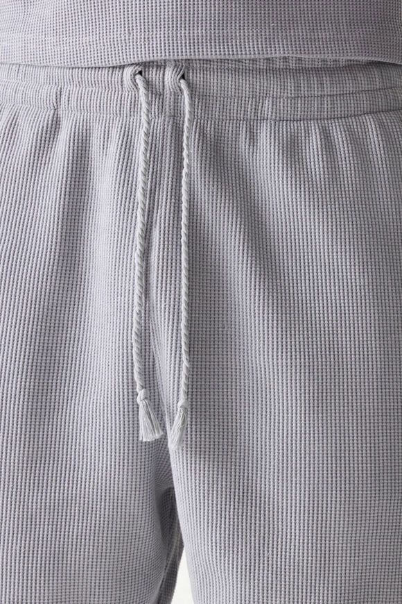 Shorts with waffle structure - Grey