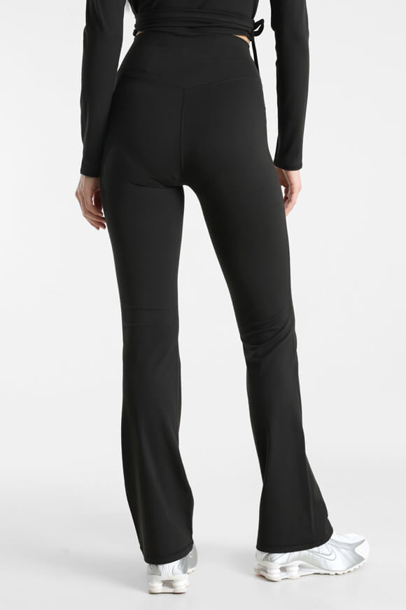 Bootcut leggings - black