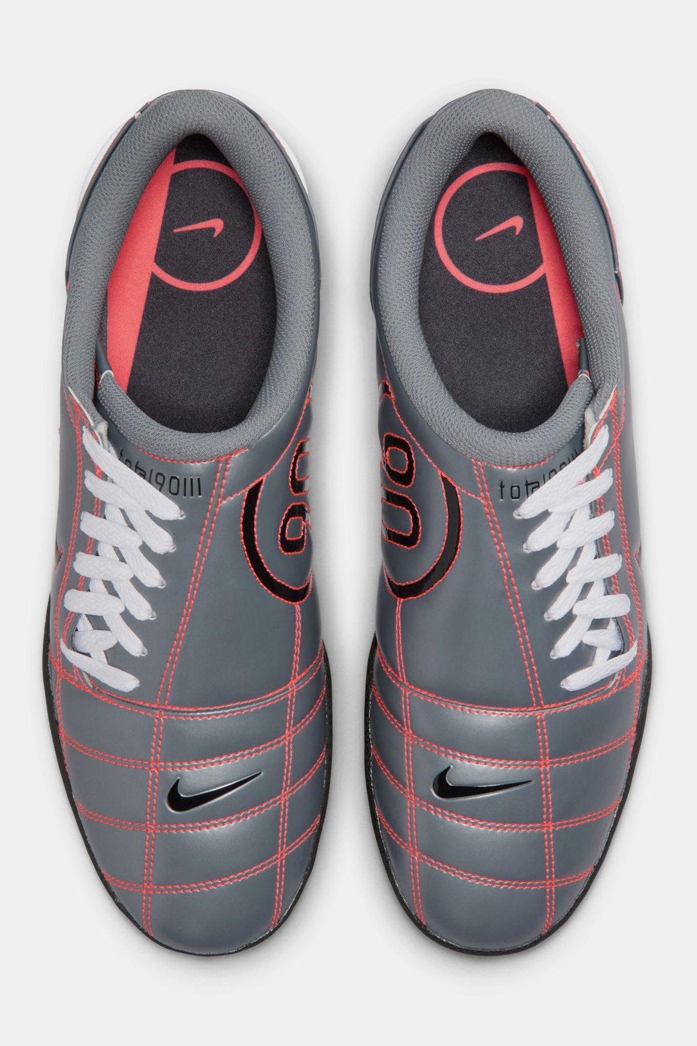 Total 90 Sneaker - Smoke Grey + Bright Crimson + White + Black