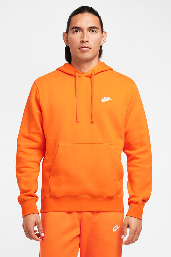 Sportswear Club Fleece Kapuzensweatshirt - Safety Orange